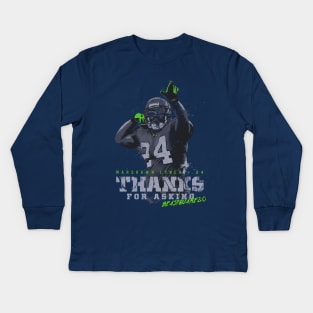 Thanks For Asking Kids Long Sleeve T-Shirt